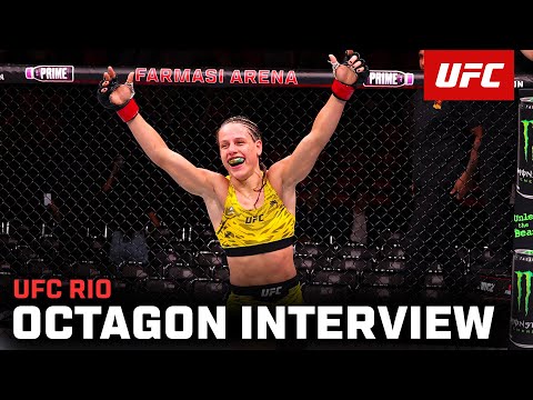 Julia Polastri Octagon Interview | UFC Rio