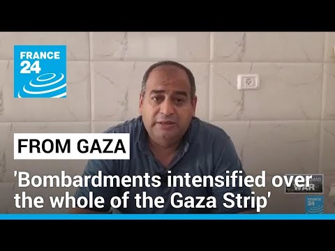 'Bombardments intensified over the whole of Gaza Strip', says journalist Rami Abou Jammous