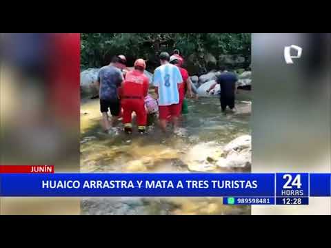 Al menos un muerto y 7 desaparecidos: huaico arrasa parte de comunidad nativa Betania en Satipo