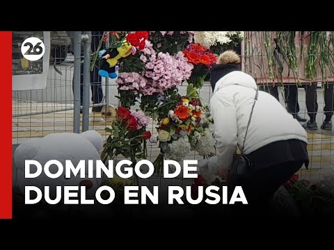RUSIA | Domingo de duelo nacional por las víctimas del atentado