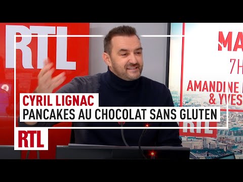 Cyril Lignac : pancakes au chocolat sans gluten