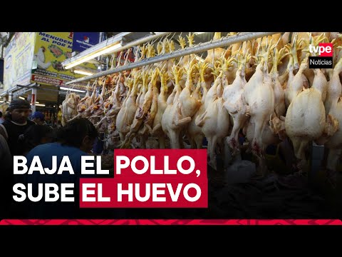 Precio del pollo a la baja en los mercados de Lima