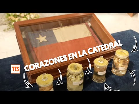 La trágica historia de los corazones de los héroes chilenos que están en la Catedral de Santiago