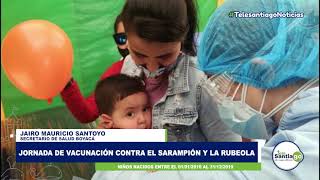 Jornada de Vacunacio?n contra el Sarampio?n y la Rubeola