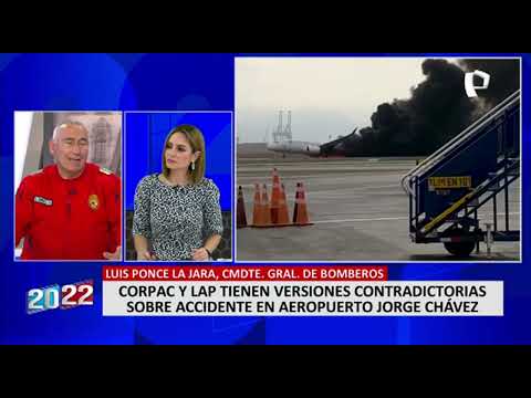Luis Ponce la Jara sobre accidente en Jorge Chávez: habría sido un error de la torre de control
