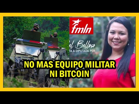 Fmln pide no invertir en la Fuerza Armada ni Bitcoin | Resultados en tema de seguridad