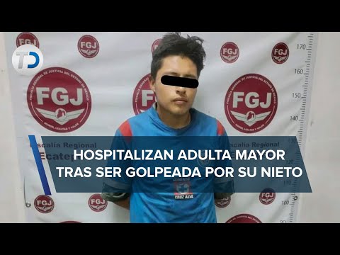 Joven agrede a su abuelita en Ecatepec; la mujer fue hospitalizada y él detenido