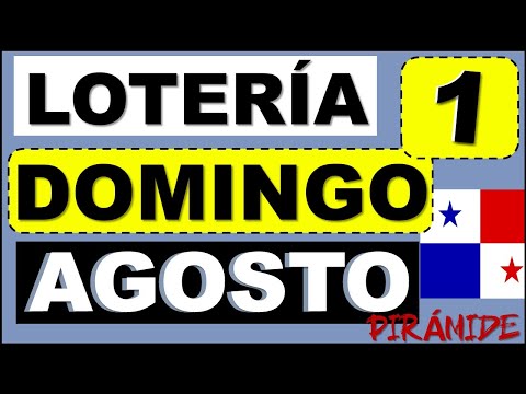 Piramide Suerte Decenas Para Domingo 1 de Agosto 2021 Loteria Nacional Panama Dominical Comprar