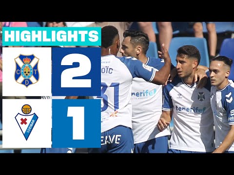 Resumen de CD Tenerife vs SD Eibar (2-1)