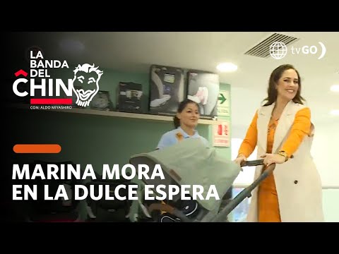 La Banda del Chino: Marina Mora luce sus 4 meses de embarazo (HOY)