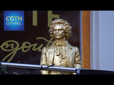 Una exhibición celebra el 250.º aniversario del nacimiento del compositor Ludwig van Beethoven
