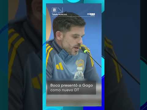 GAGO fue presentado como DT de BOCA - Telefe Noticias