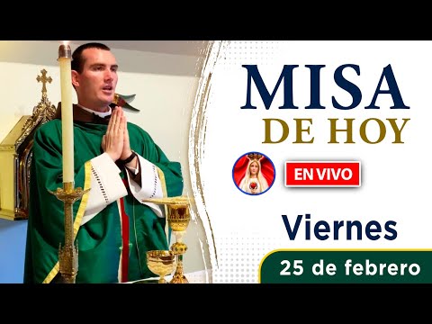 MISA de HOY EN VIVO |  viernes 25 de febrero 2022 | Heraldos del Evangelio El Salvador