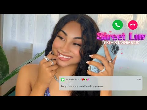 SIKEM FEAT SANDRA ROSE - STREET LUV ( LYRICS VIDEO )