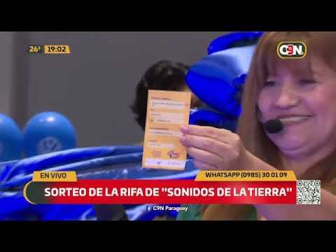 Sorteo de la Rifa de Sonidos de la Tierra