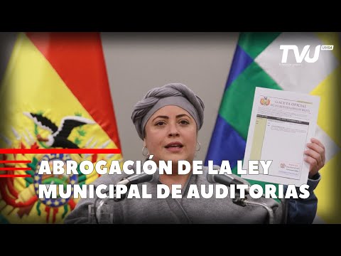 ABROGACIÓN DE LA LEY MUNICIPAL DE AUDITORIAS Y FISCALIZACIÓN
