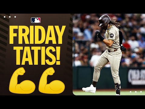 Friday Fernando! Fernando Tatis Jr. has already hit FIVE home runs on Fridays so far this season!