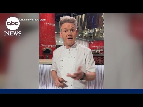 'I'm lucky to be here,' Gordan Ramsay says after crash