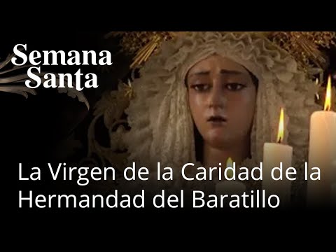 Semana Santa 2023 | La complicada salida de la Virgen de la Caridad del Baratillo de Sevilla