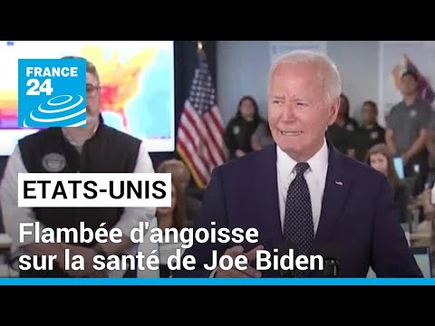 Présidentielle aux Etats-Unis : flambée d'angoisse sur la santé de Joe Biden • FRANCE 24