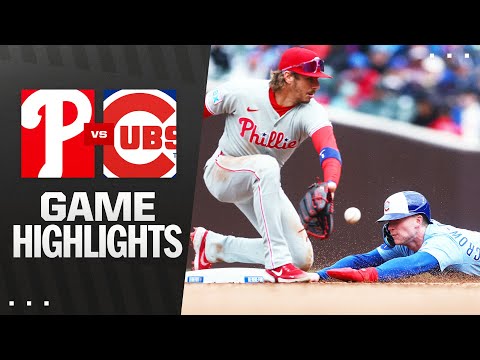 Phillies vs. Cubs Game Highlights (4/25/25) | MLB Highlights