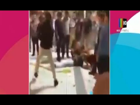¡Increíble! En Trinidad en el Día del Peatón se produjo una pelea en vía pública