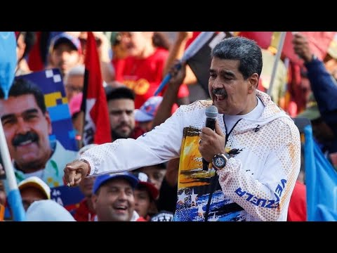 Nicolás Maduro confía en el crecimiento de Venezuela pese a las amenazas de sanciones • FRANCE 24