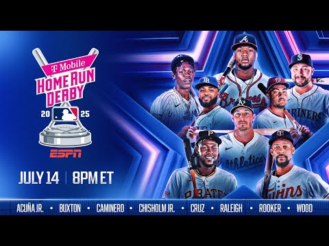 The 2025 Home Run Derby field! (Longest HRs from each participant)