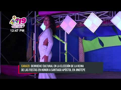 Jinotepe elige a su reina de las fiestas patronales 2023 - Nicaragua