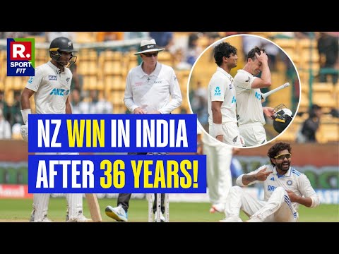 IND v NZ: New Zealand Register First Test Win in India Since 1988 With Victory in Bengaluru Test