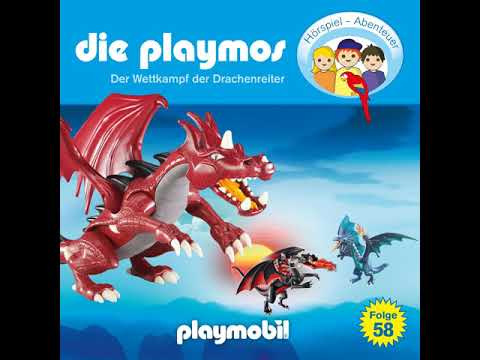 Die Playmos - Folge 58: Wettkampf der Drachenreiter (Hörprobe)