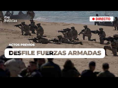 DESFILE  EN DIRECTO: FELIPE VI PRESIDE el DÍA de las FUERZAS ARMADAS en GIJÓN | RTVE Noticias