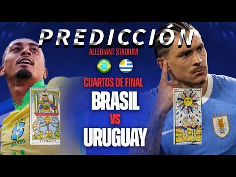 #URUGUAY vs #BRASIL  / #PREDICCION 4tos de Final #copaamerica #tarot