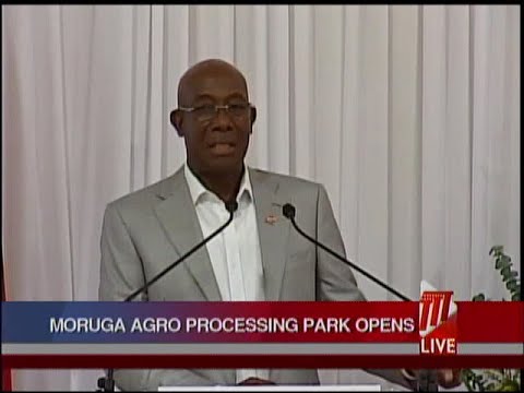 Moruga Agro Processing Park Opens