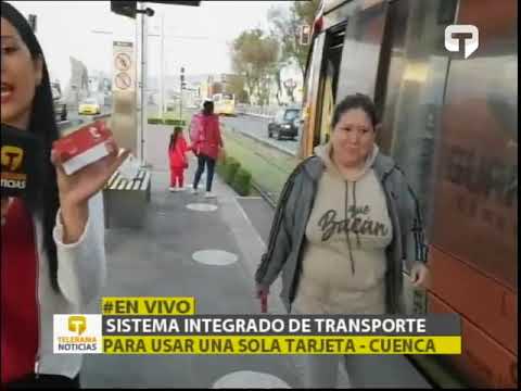 Sistema integrado de transporte para usar una sola tarjeta - Cuenca