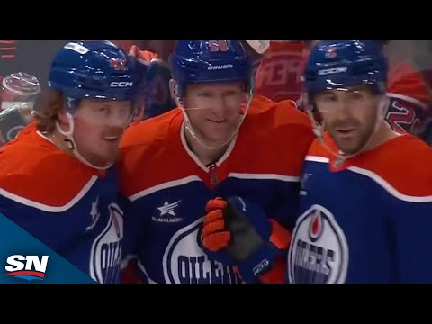 Oilers Corey Perry Makes No Mistake On Breakaway With No Defender In Sight