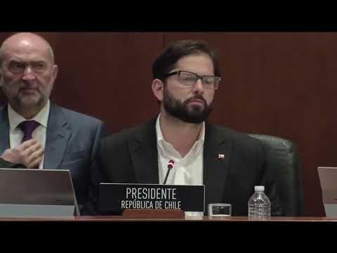 Gabriel Boric: Nos duele Nicaragua pide respeto de derechos humanos en sesión de OEA