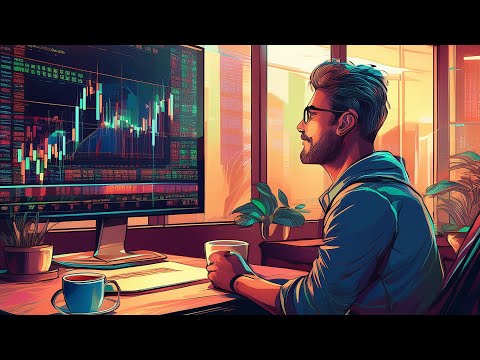 Day Trading Calm Jazz Music | Background Chill - Café Music (Relaxing Trading Work & Study)