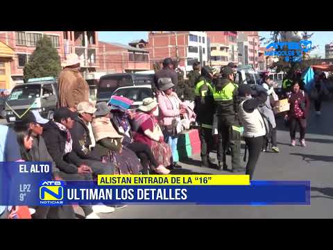 Inspeccionan el recorrido de la entrada de la Virgen del Carmen