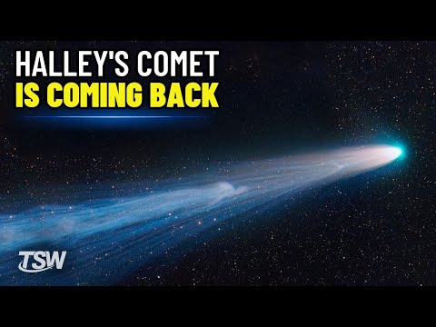 HALLEY'S COMET IS RETURNING