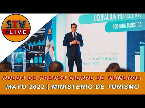 Rueda de prensa cierre de números mayo 2022 | Ministerio de Turismo