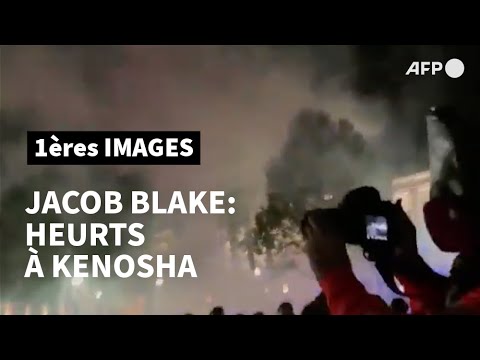 UGC: Etats-Unis: des gens fuient des coups de feu pendant une manifestation à Kenosha | AFP