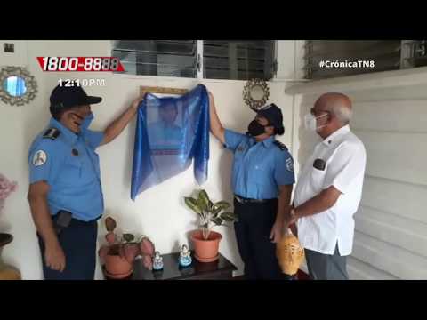 Develan placa de la Comisaría de la Mujer en Juigalpa - Nicaragua