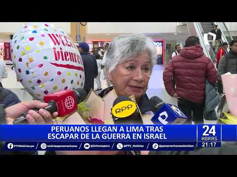 Emotivo regreso a casa: 53 peruanos varados en Israel vuelven a Perú ?