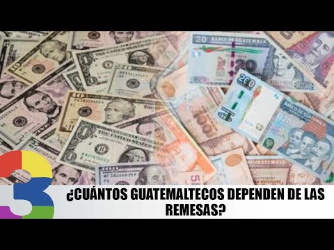 ¿Cuántos guatemaltecos dependen de las remesas?