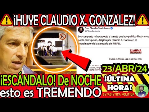 ADIOS CLAUDIO X GONZALEZ ¡ De noche ESTO ES TREMENDO !