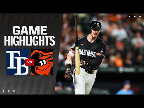 Rays vs. Orioles Game Highlights (9/6/24) | MLB Highlights