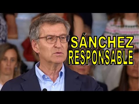 Sánchez tiene que asumir su responsabilidad Feijóo tras la imputación de su esposa Begoña Gómez