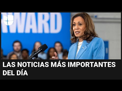 Kamala Harris presenta su plan económico: las noticias más importantes en cinco minutos