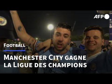 Un rêve: les fans de Manchester City célèbrent la victoire en Ligue des champions à Istanbul | AFP